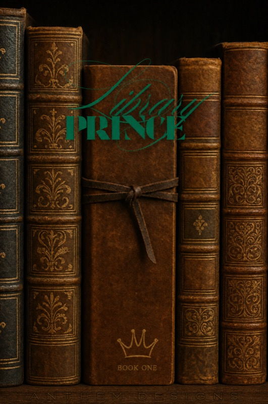 Library Prince YA romance mystery novel cover
